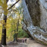 rock face at Raven Rock State Park