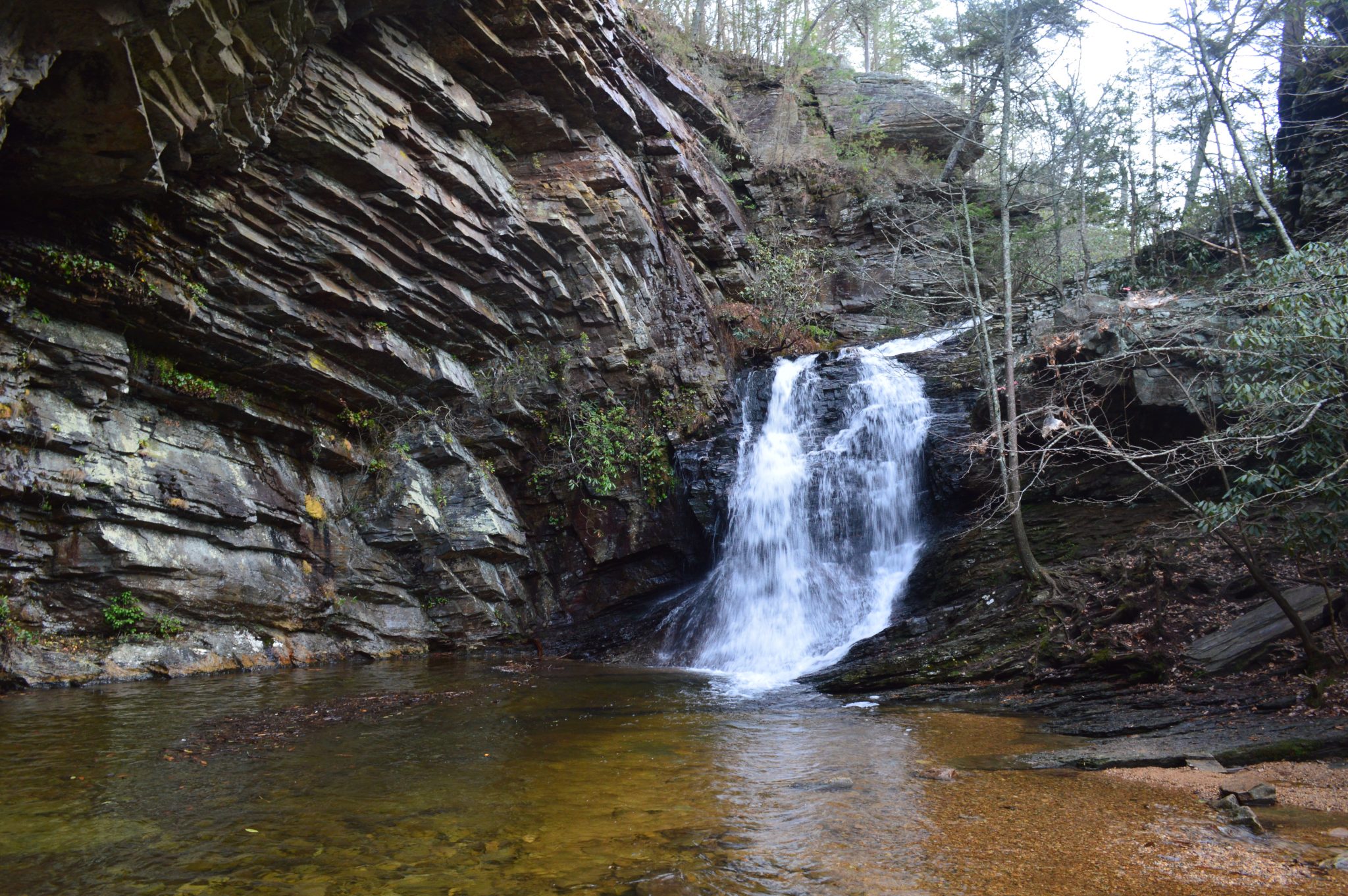 Lower Cascades Falls Hanging Rock State Park Carolina Outdoors Guide Lower Cascades Falls Hanging Rock State Park Carolina Outdoors Guide