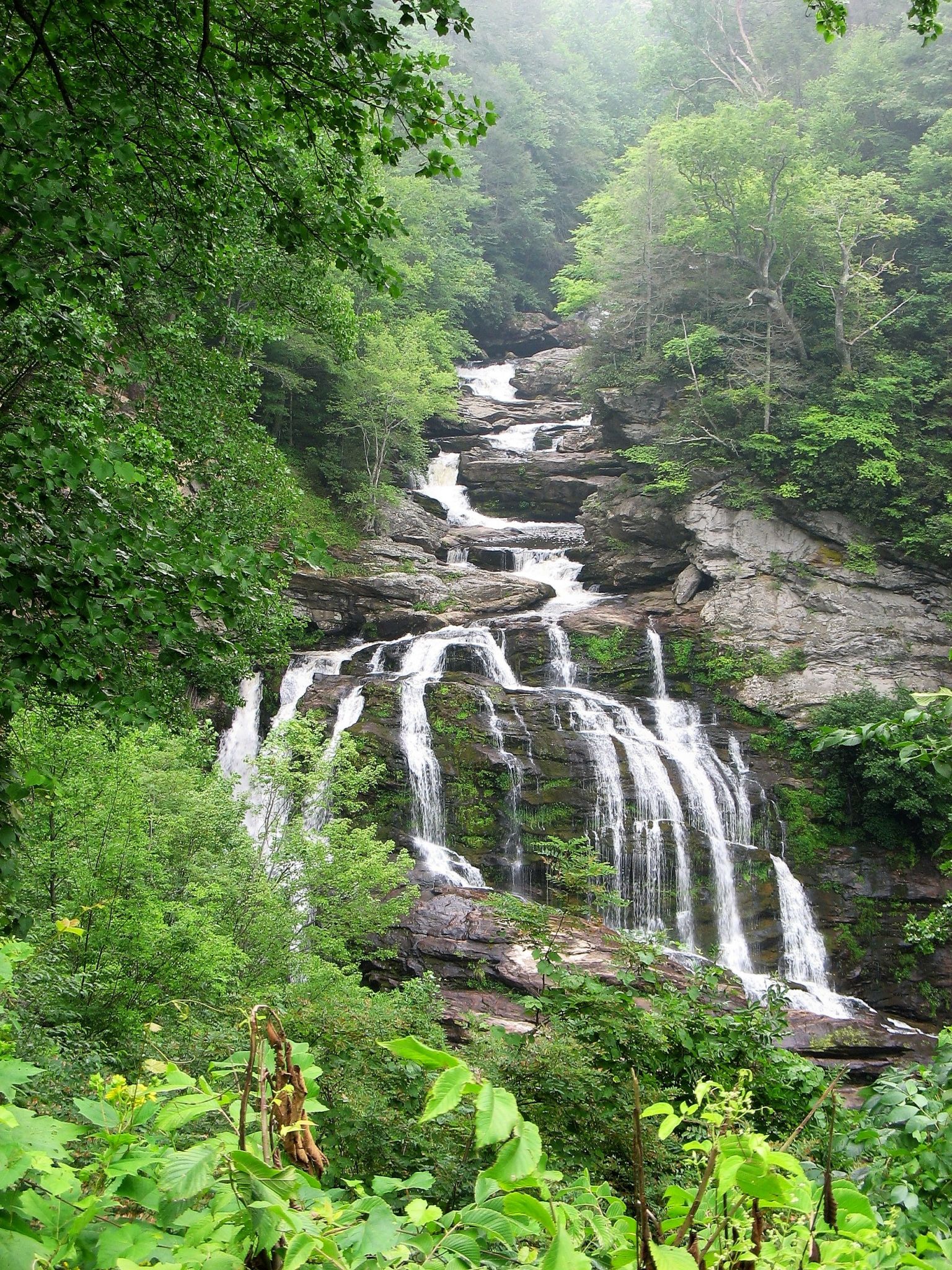 Cullasaja Falls, Nantahala National Forest