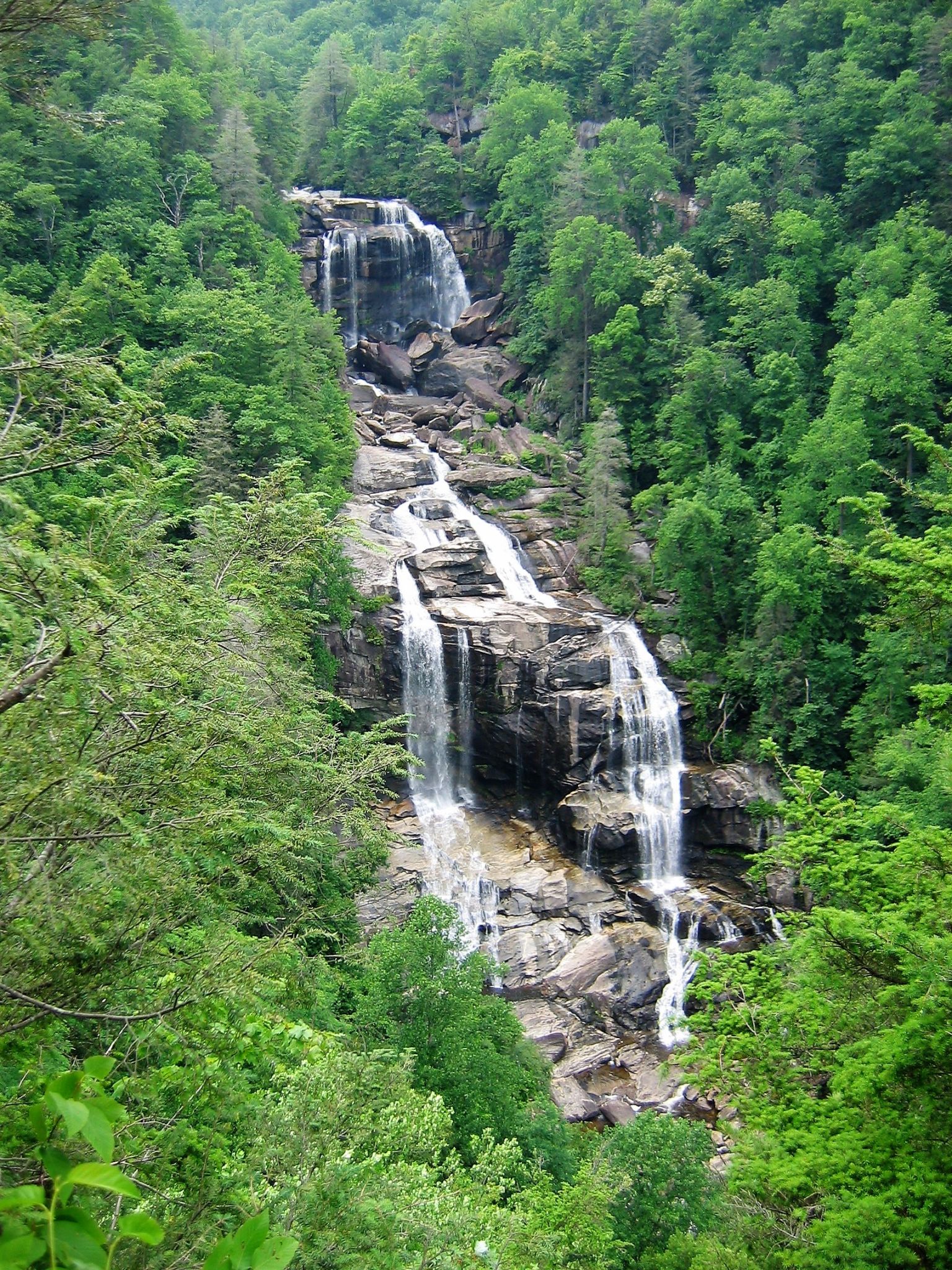 Pisgah National Forest Waterfalls
