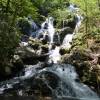 Catawba Falls near Old Fort, N.C., in Pisgah National Forest