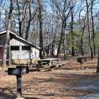Vacation cabins at Hanging Rock State Park, Danbury, North Carolina