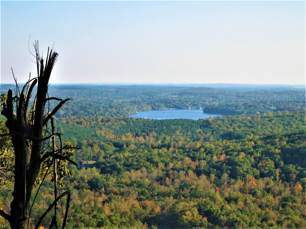 View from Morrow Mountain in fall