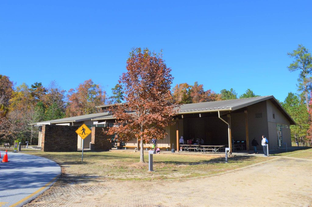 visitor center at Raven Rock State Park